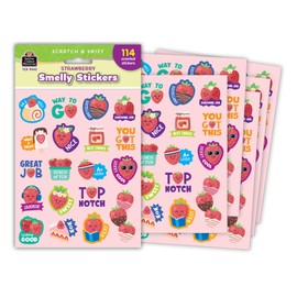 Teacher Created Resources Strawberry Smelly Stickers (TCR9442)