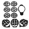 TOVINANNA Golfing Ball Markers 1 Set Line Drawing Tools Magnetic