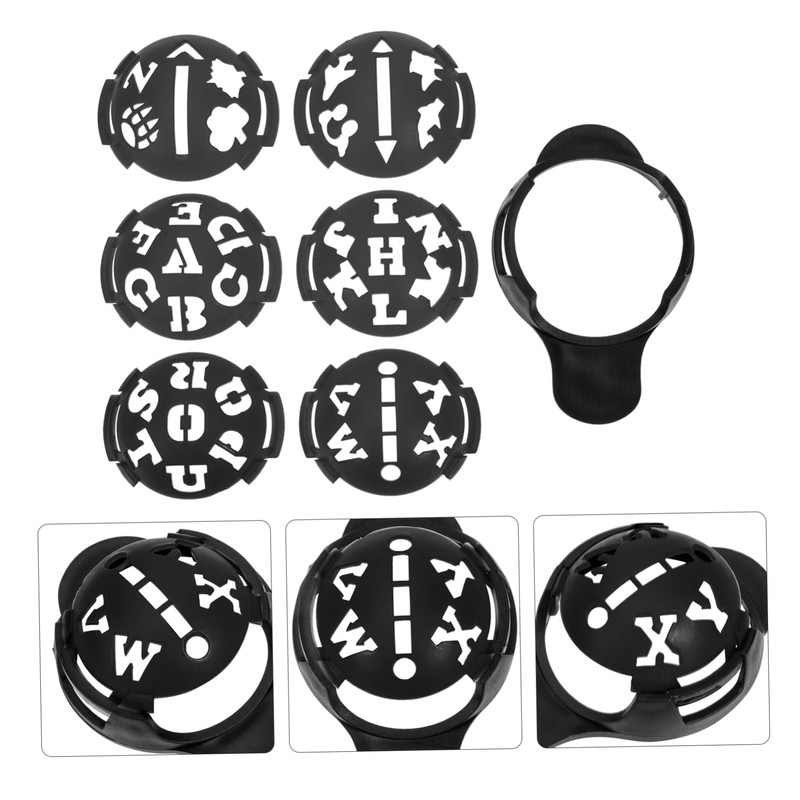 TOVINANNA Golfing Ball Markers 1 Set Line Drawing Tools Magnetic