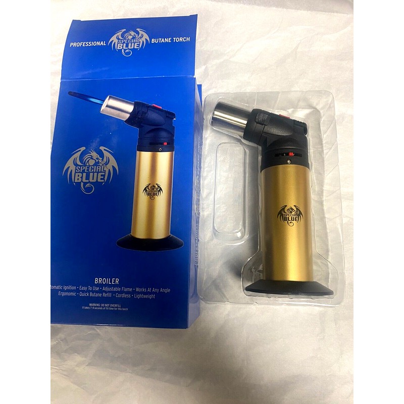Special Blue Broiler Refillable Butane Torch | Lightweight