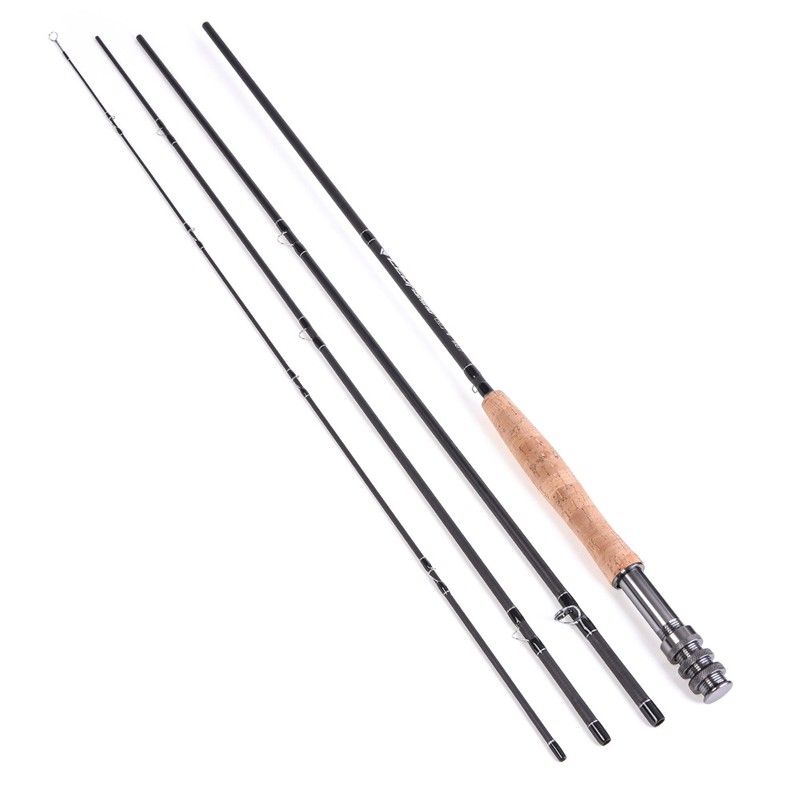 9' Fly Fishing Rod and Reel Combo with Carry Bag