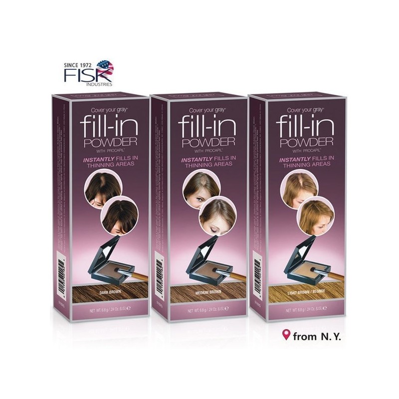 Cover Your Gray Fill-in Powder 6.8g Gray Hair Cover Fine