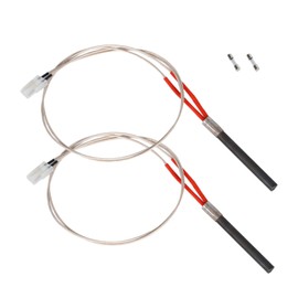 GasSaf Grill Hot Rod Ignitor Kit Replacement for Pit Boss Pellet Grills and Camp Pellet Grills with one Fuses (2 Packs) with 2 Fuses