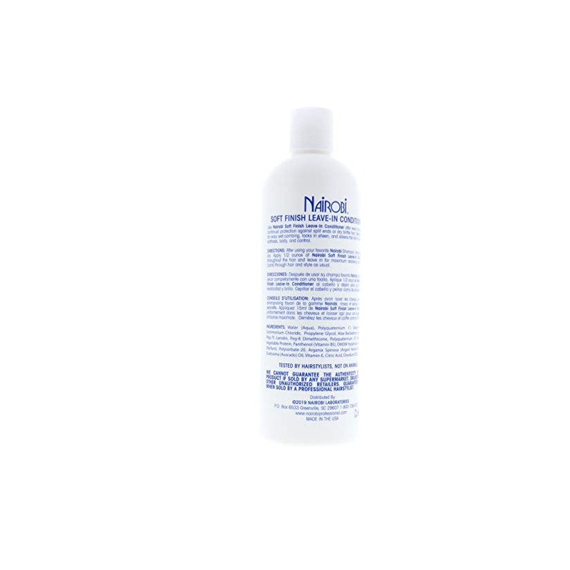 Nairobi Soft Finish Leave-In Conditioner - 16 oz by Nairobi