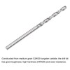 sourcing map Solid Carbide Drill Bits, 2mm C2/K20 Tungsten Carbide