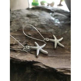 ๑ஐ• GROSSER SEESTERN •ஐ๑ Ohrringe an langen Haken