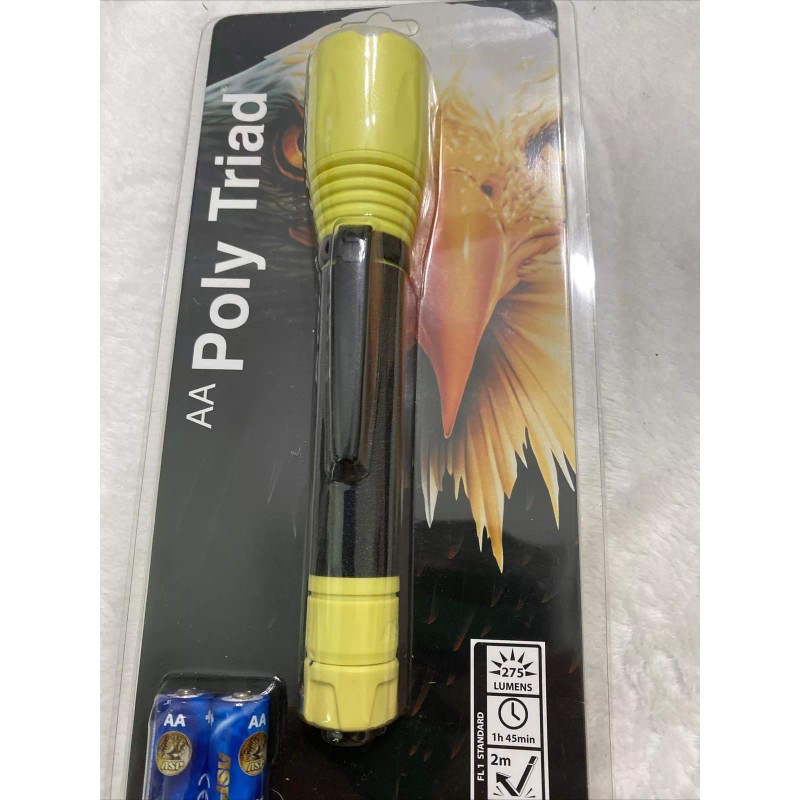 ASP POLY TRIAD AA Flashlight Neon Yellow