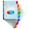 Viquel - 8 x A4 Maxi - Rainbow Class Dividers