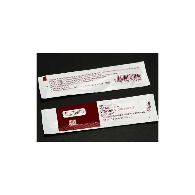 Crema Fougera Vitamina A D Tatuaje Microblading 100 Pzs