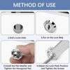 25mm Mailbox Lock with Key Alike, Security Letterbox Lock Cabinet