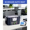 Gorgeous Cordless Electric Lunch Box, 6.7 Cups Smart Timer Auto