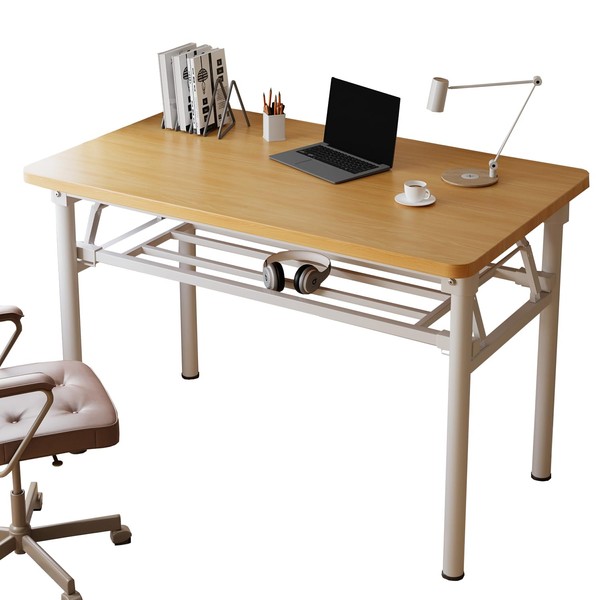 Mrsanmu 39.4 Inch Small Computer Desk for Small Space, Small