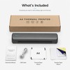 Portable A4 Thermal Printer for Travel & Work – Inkless
