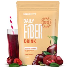 BRAINEFFECT Daily Fibre Drink - Delicious Fibre Drink with 6 Fibre Sources for Digestion and Appetite - Sugar Free - 330 g (30 Servings)