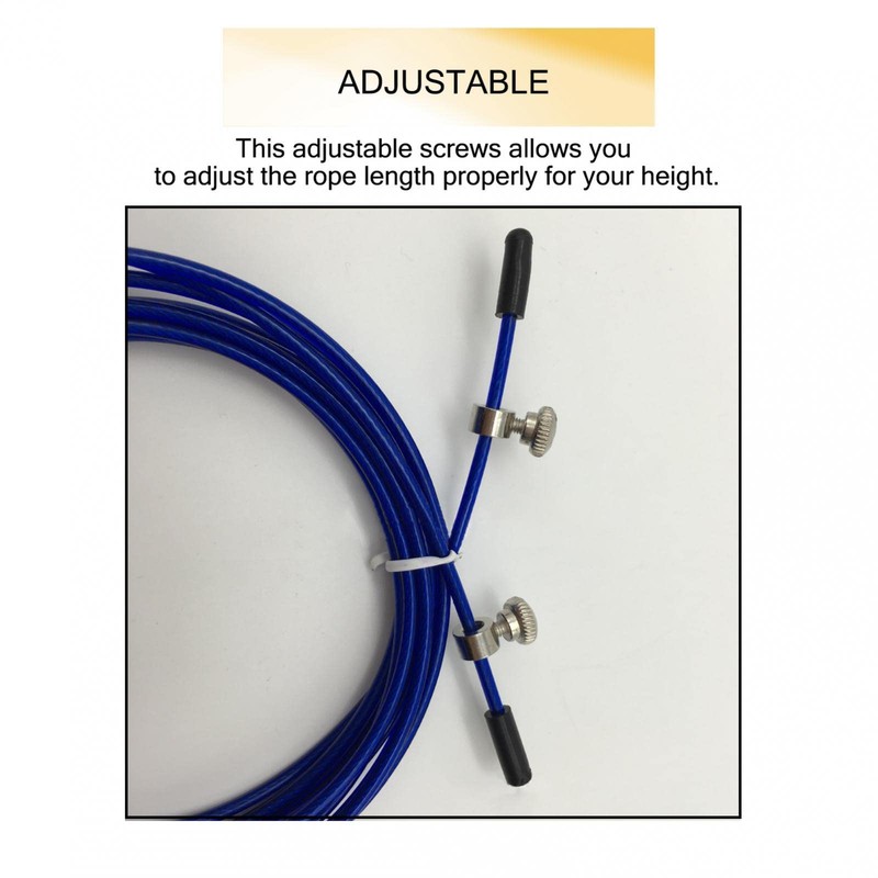 MagiDeal Speedrope Screw End Caps End Ferrules Skipping Rope Accessories