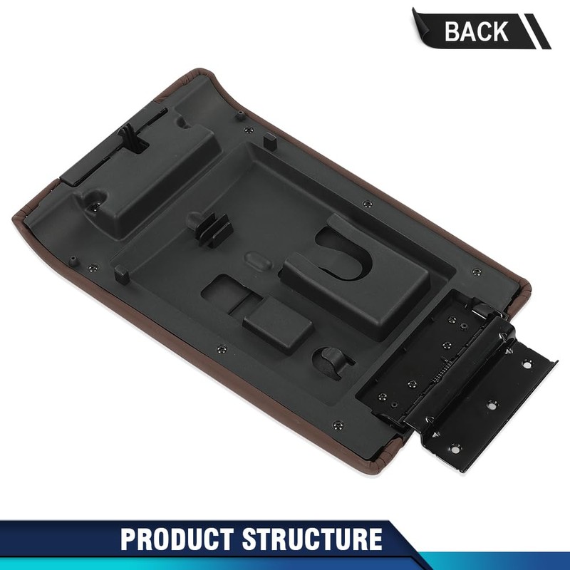 PIT66 Center Console Armrest Lid Cover Compatible with Ford F150