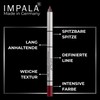 IMPALA Waterproof Cream Lipstick in Dark Magenta 204, Permanent Lip