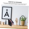 Operitacx Vertical Accordion File Organizer Large Capacity Document Wallet Paper