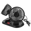 Mikinona Dual Head Car Fan Portable Vehicle Cooling Fan Rotatable