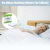 HYGIENJOY-Rinse Free Bath Wipes(25 counts),Disposable No Rinse Body Wash,More Convenient