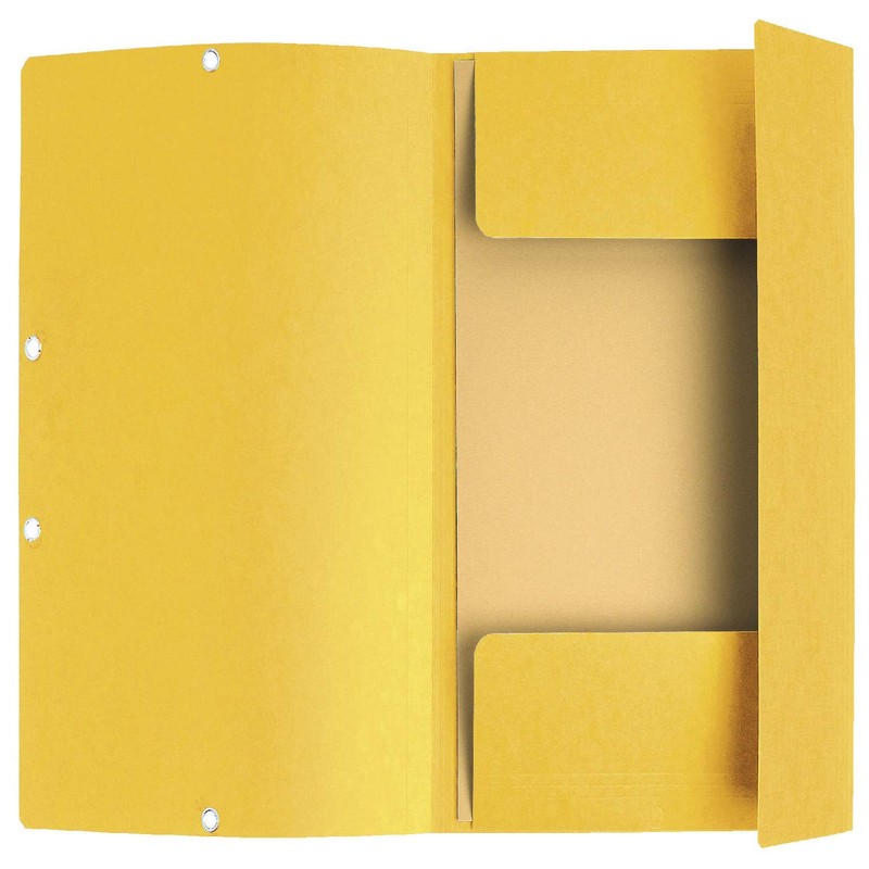 Exacompta - Ref 55509SE - Elasticated 3-Flap Folders - Suitable