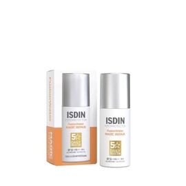 ISDIN FotoUltra Age Repair Fusion Water SPF 50, Protector Solar Facial de fase acuosa  triple accin anti-fotoenvejecimiento, 50ml