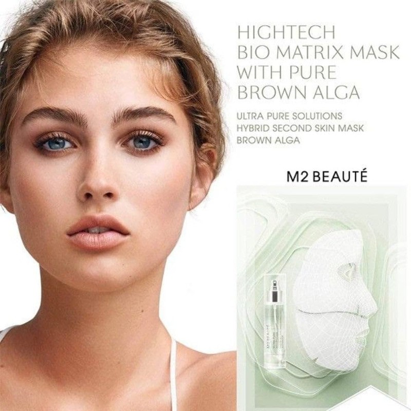 M2 Beauté Hybrid Second Skin Mask Brown Alga Pflegemaske, 200