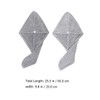 BIUDECO Shower Cap Set Towel Bathing Cap for Dry Hair