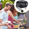 Onlyflame 12 Feet Universal QCC1 Low Pressure Propane Regulator Grill