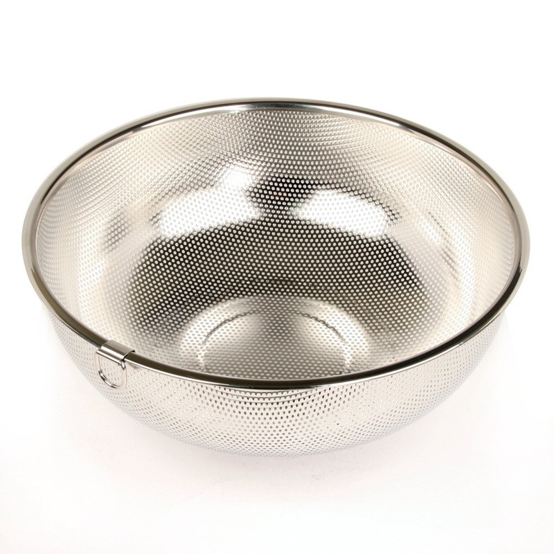 Queen Sense Domestic Stainless Vegetable Tray Punching Ball Stainless Steel