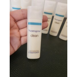 Neutrogena Clean Normalizing Conditioner Travel size 1 oz each FULL 10 bottles