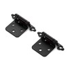 Ravinte 50 Pack 25 Pairs 1/2" Overlay Cabinet Door Hinges