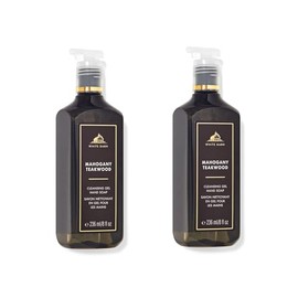 Mahogany Teakwood - White Barn - Gel Hand Soap - 2 Pack