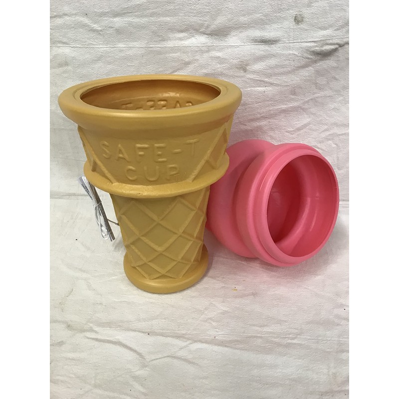 Giant Ice Cream Cone Strawberry Lamp