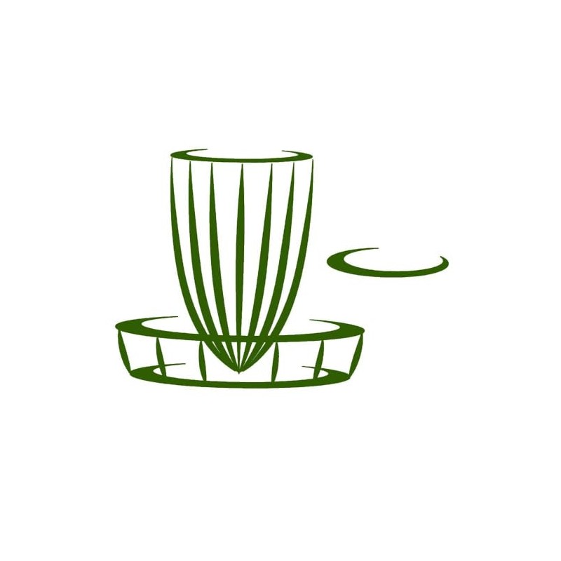 INNOVA DGA Basket Logo 8" Disc Golf Vinyl Decal -