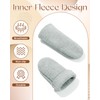 10 Pack Leather Finger Cots, Soft Suede Non-Slip Finger Protectors