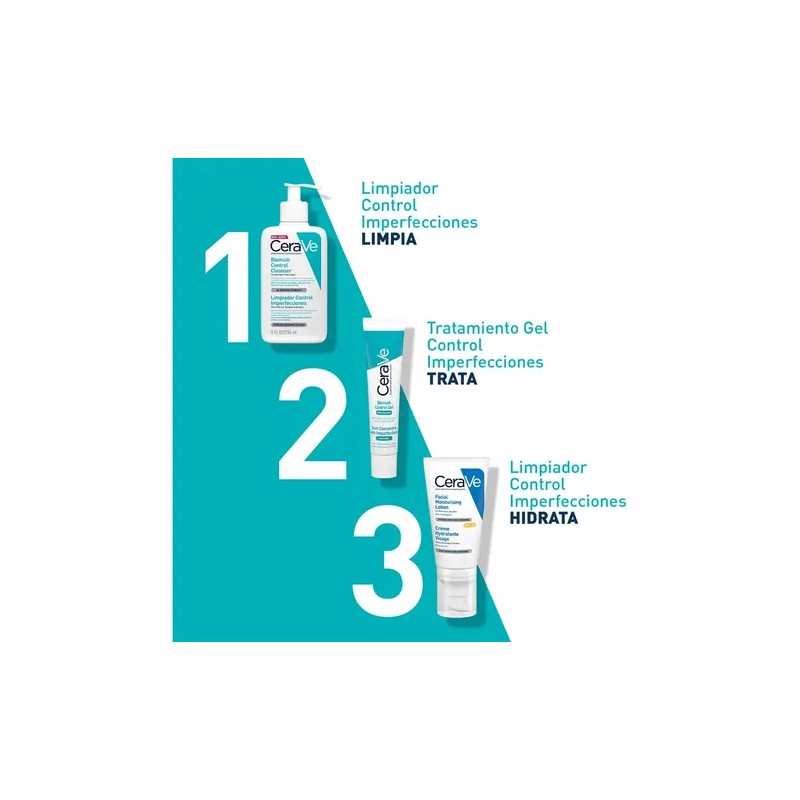 Cerave Gel Control Imperfecciones Anti Acné 40ml