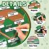 WISYOK Double-Sided Magnetic Baseball Lineup Board for Dugout, Includes 40