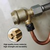 Kodrily Air Compressor Check Valve, Brass Check Valve for Air
