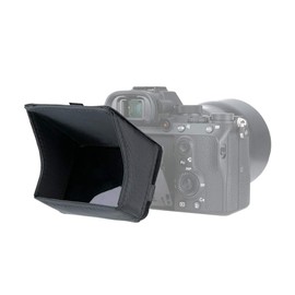 NICEYRIG LCD Screen Sunshade Foldable Sunhood for Sony A7 A7II A7III A9 Series Cameras