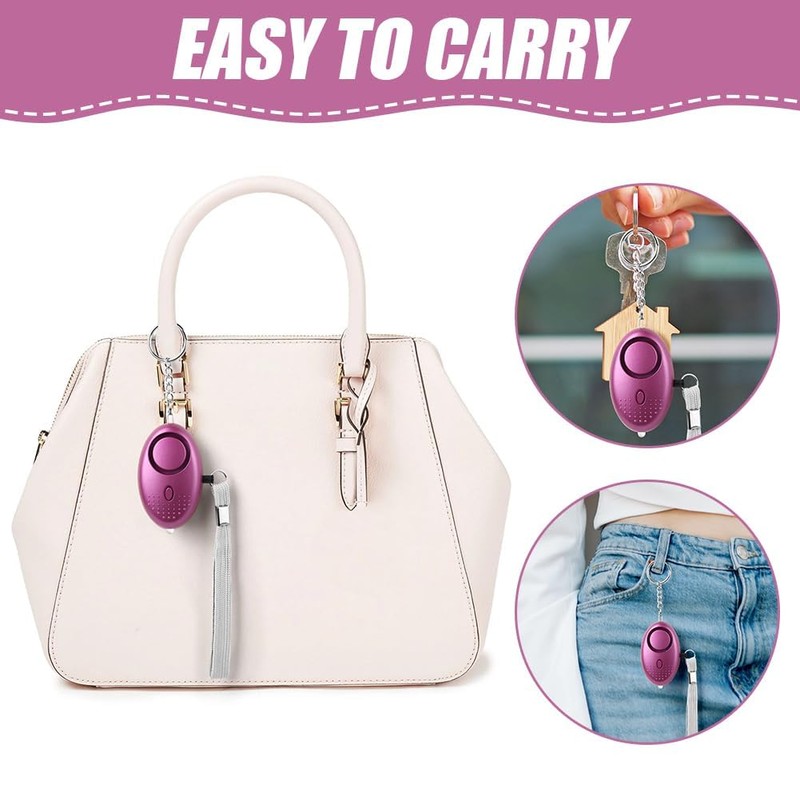 Flintronic 3 Pack Personal Alarm