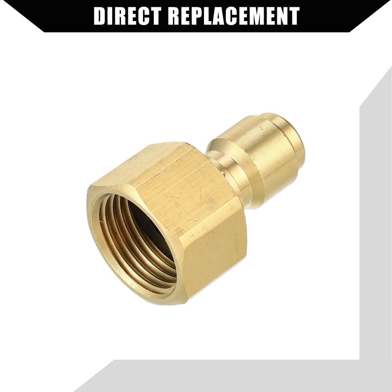 Hihaha Pressure Washer Coupler/Outer Washer Gun Adapter Universal for Vehicle/Durable