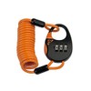 Giza PL626 Combination Lock, Black/Orange (LKW24305