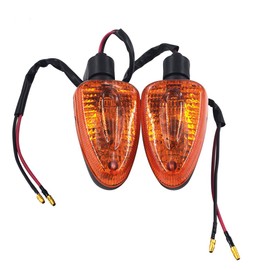 AHL Motorcycle Front Turn Signals 12V Left & Right 2 Pack Set R1200GS 2004-2009 R1200GS DOHC 2010-2012 R1200GS Adventure 2006-2013 R1200GS (LC) Adventure 2013-2016