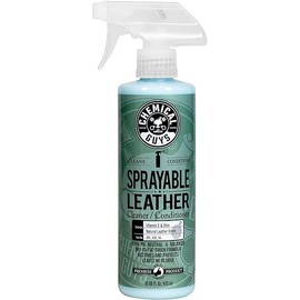 Chemical Guys SPI_103_16 Sprayable Leather Cleaner and Conditioner in One for Car Interiors, Apparel, and More (Works on Natural, Synthetic, Pleather, Faux Leather and More) Leather Scent, 16 fl oz