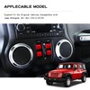 Polodunn Window Button Cover for 2012-2017 Jeep Wrangler JK &
