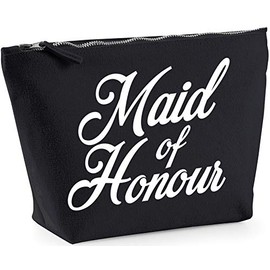 Hippowarehouse Maid of Honour printed make up cosmetic wash bag 18x19x9cm