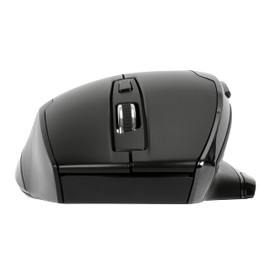Targus - Bluetrace Wireless Ergonomic Wireless Mouse - 2.4GHz Connection with USB and Laser Precision, 7 Functional Buttons - Black - AMW584GL