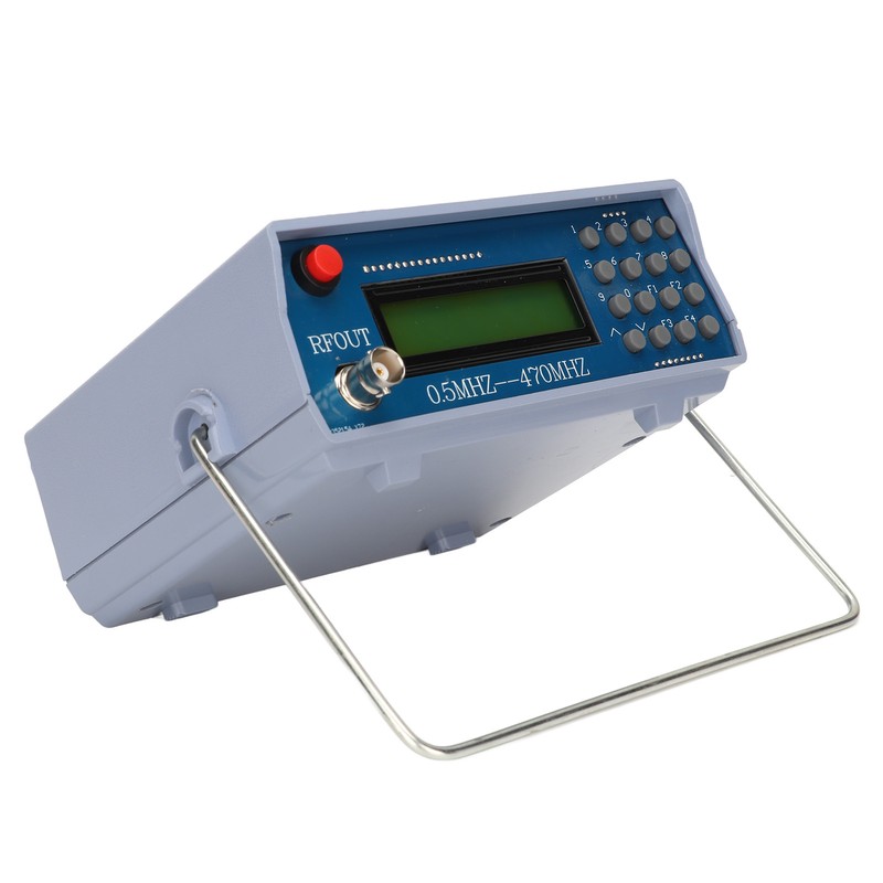 FM Radio Intercom Signal Generator 0.5M‑470MHz Frequency Meter Tester Signal