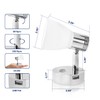 THALASSA 12V Boat Interior Reading Light USB Port, 3W DC